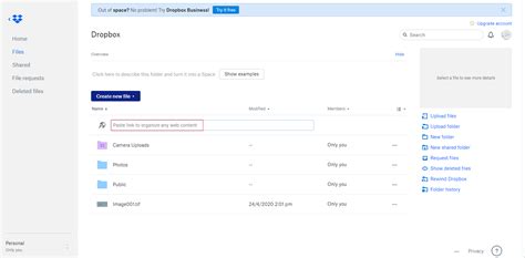 Use Dropbox to keep and share Pastelink files .